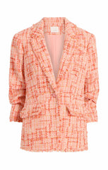 Lucie Boucle Khloe Blazer Pink Poppy Multi
