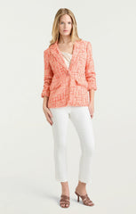Lucie Boucle Khloe Blazer Pink Poppy Multi