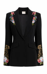 Le Beau Tigre Cheyenne Blazer Black/Multi