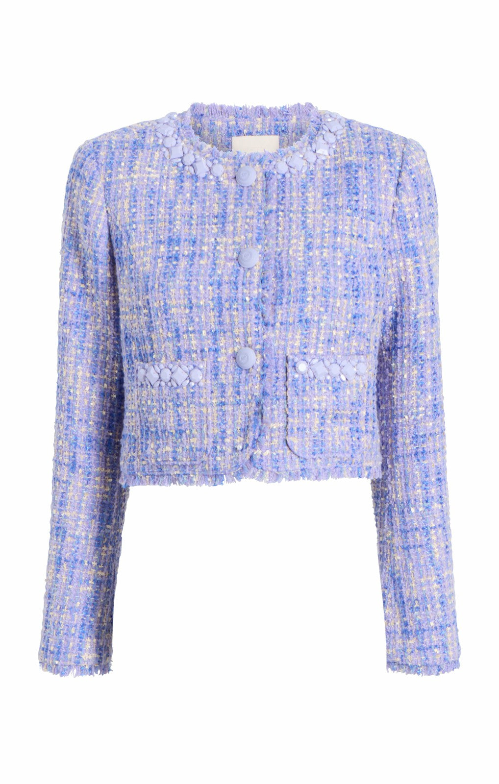 Lucie Boucle Audette Jacket Honey Lavender Multi