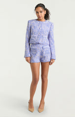 Lucie Boucle Audette Jacket Honey Lavender Multi