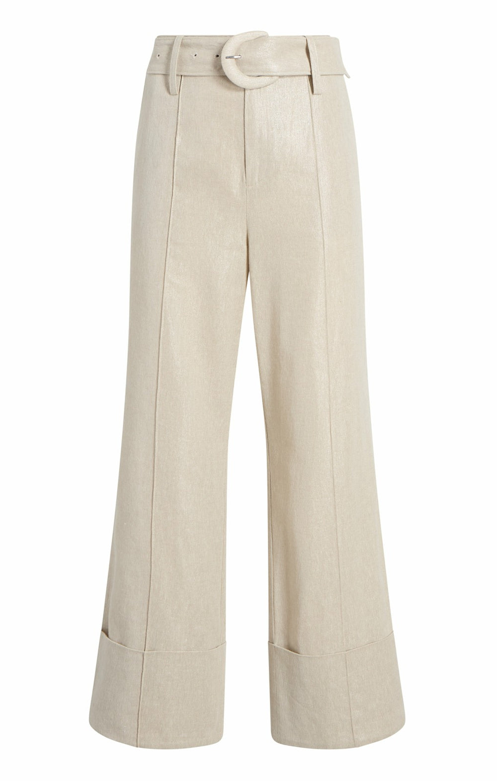 Lurex Linen Vassi Pant Plaster