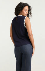 Opaque Stone Blaine Tee Navy/White
