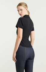 Milos Top Black