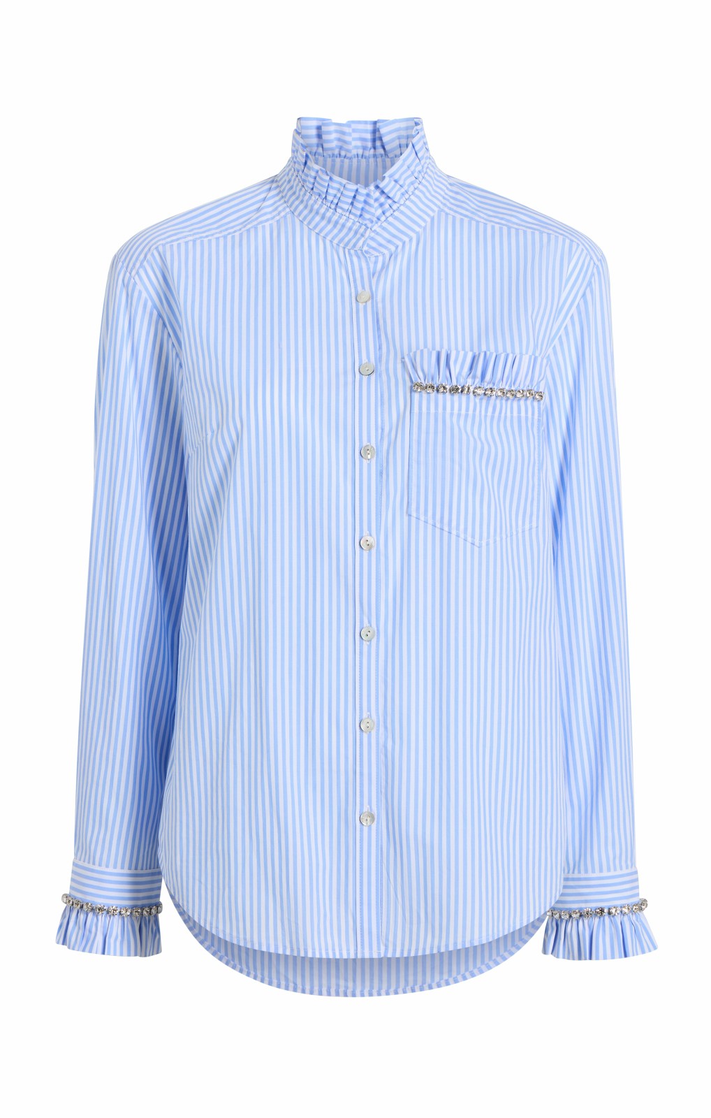 Gerda Top Blue Hydrangea/Ivory