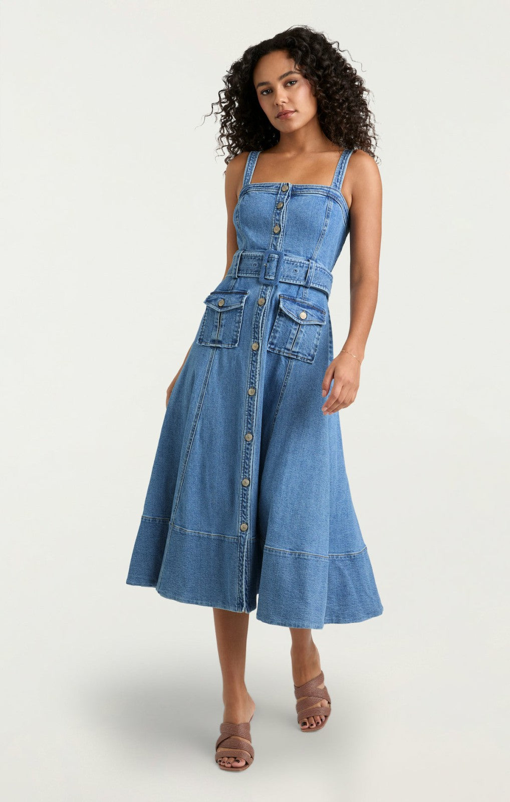 Denim Vega Dress Blue Haze