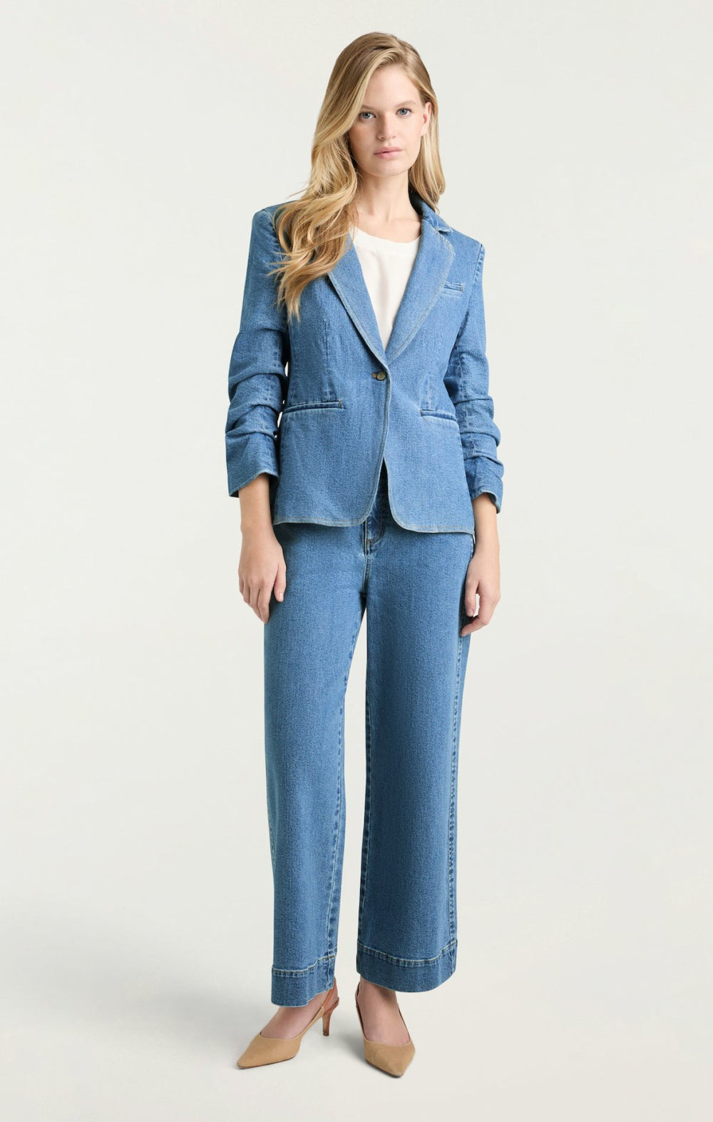 Khloe Blazer Blue Haze