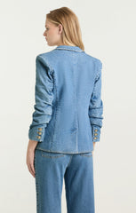 Khloe Blazer Blue Haze