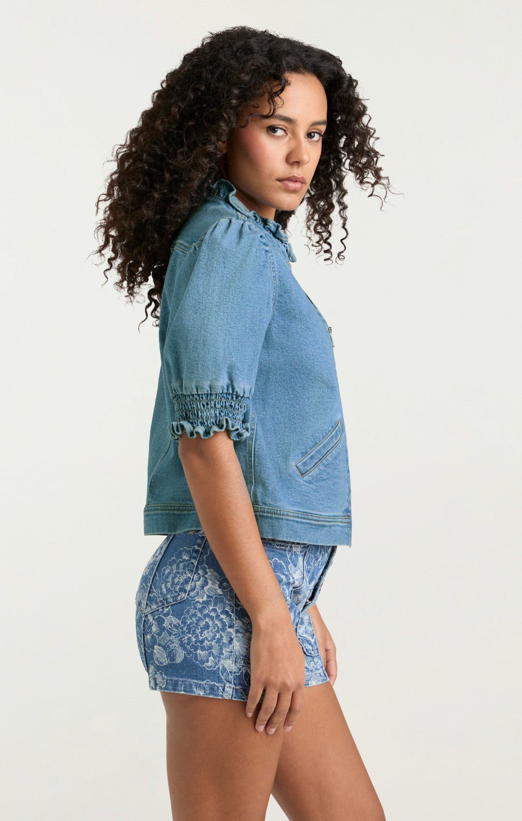 Anabella Jacket Blue Haze