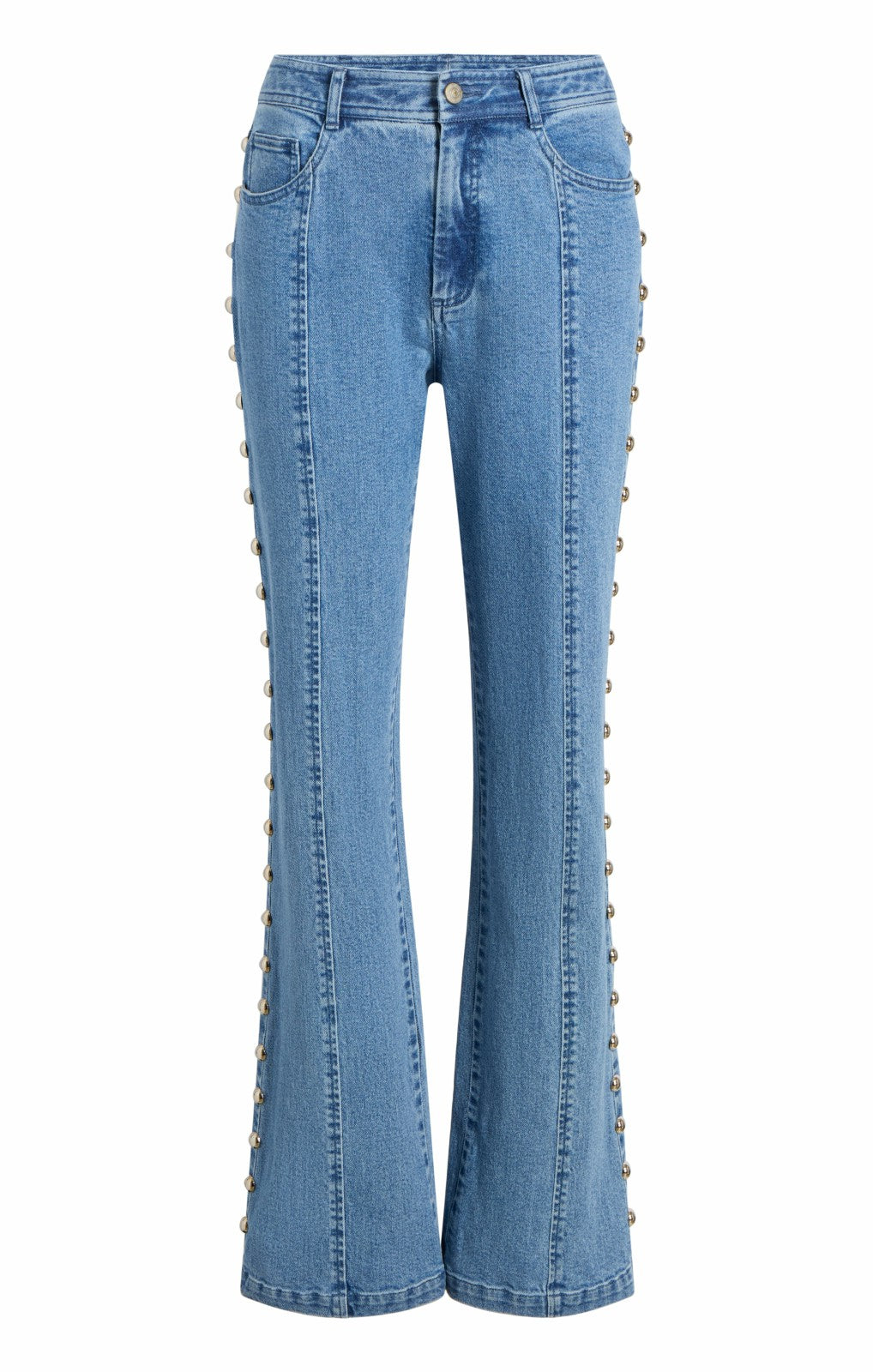 Studded Shailene Pant Blue Haze