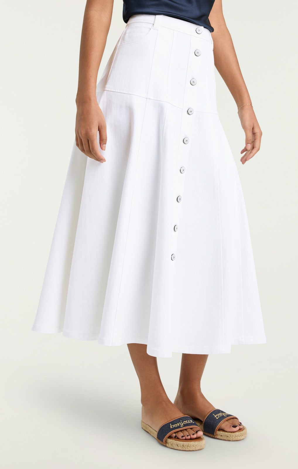 Veena Skirt White