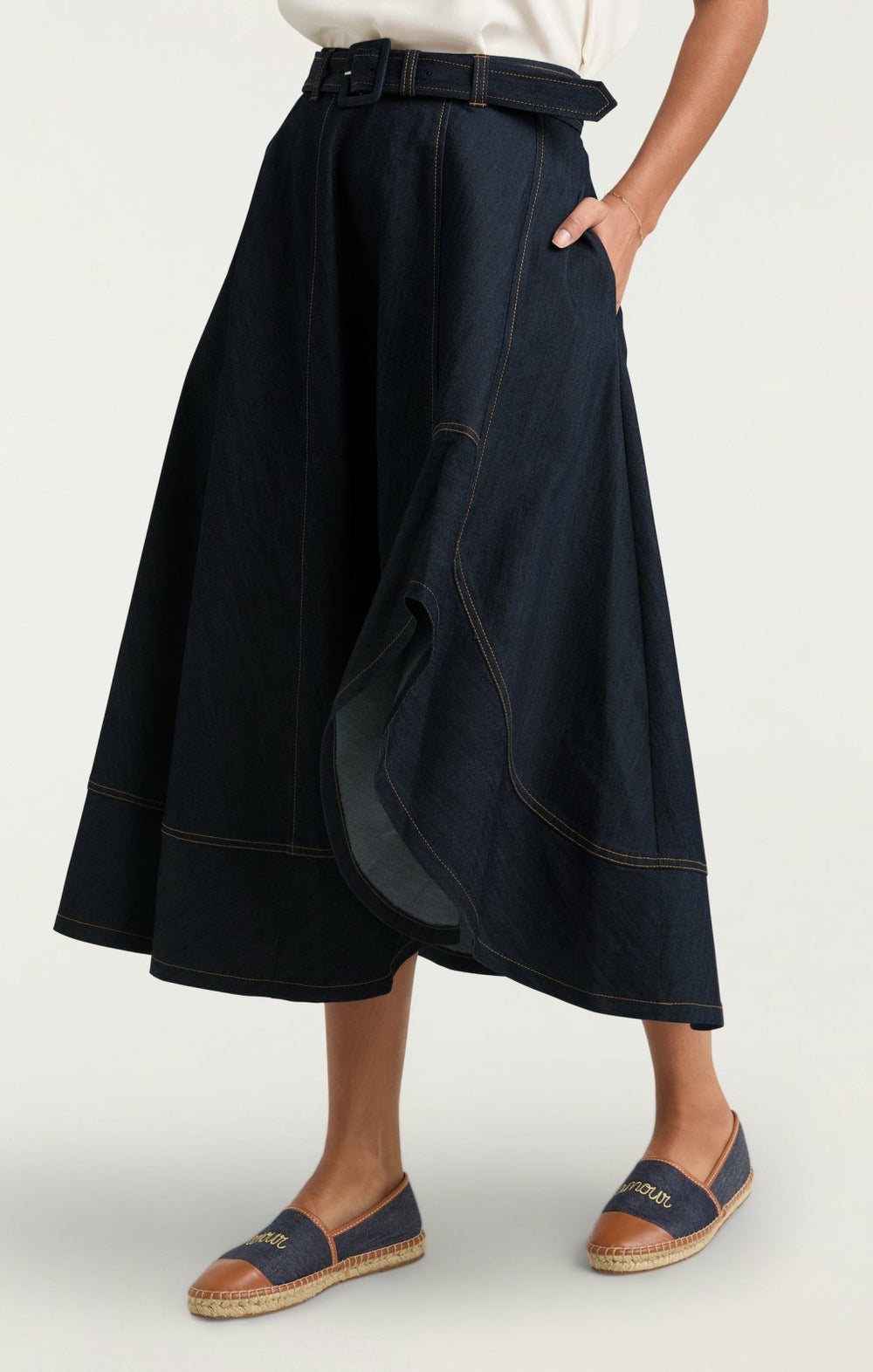 Zelda Skirt Indigo