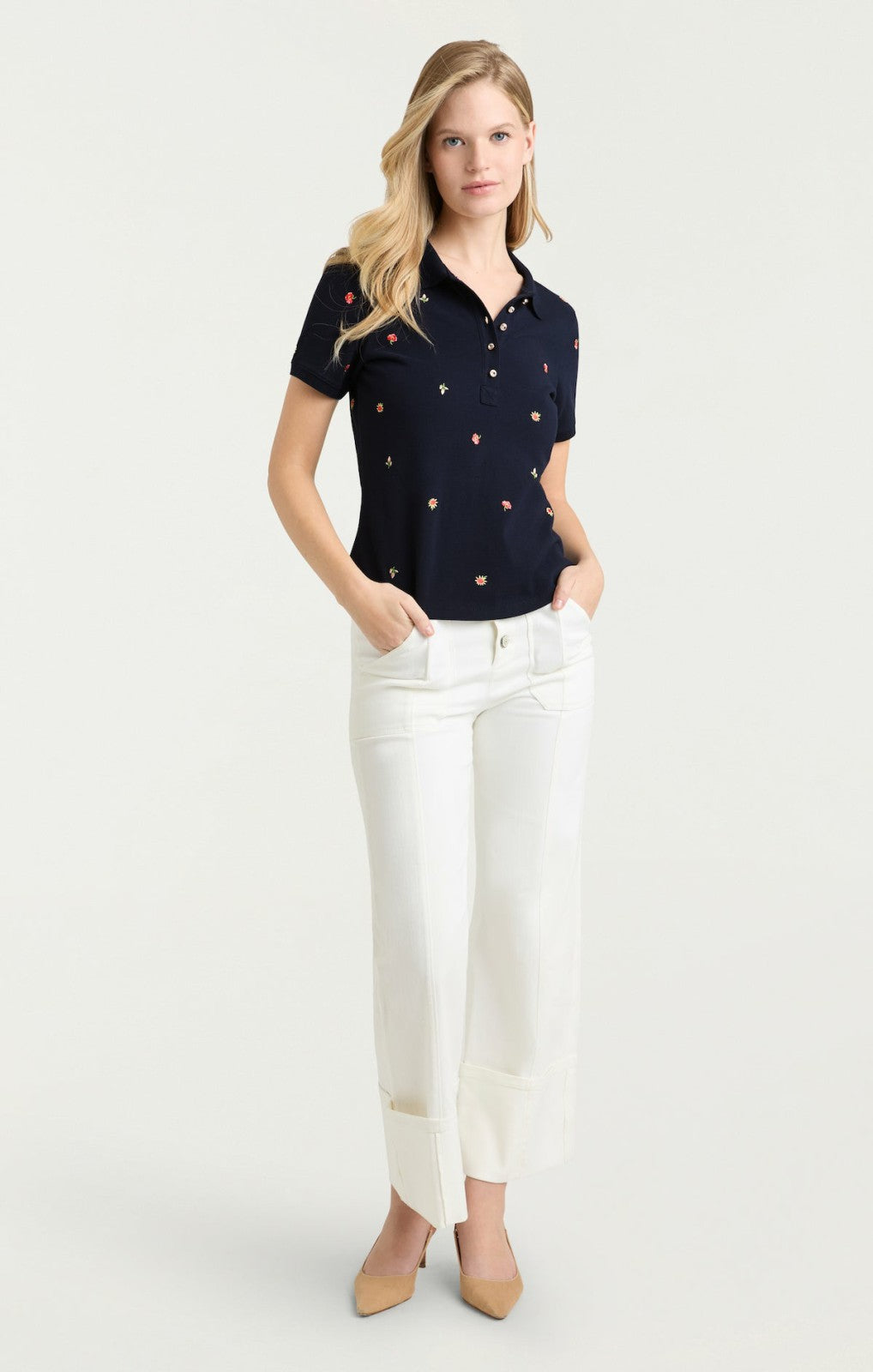 Diana Top Navy