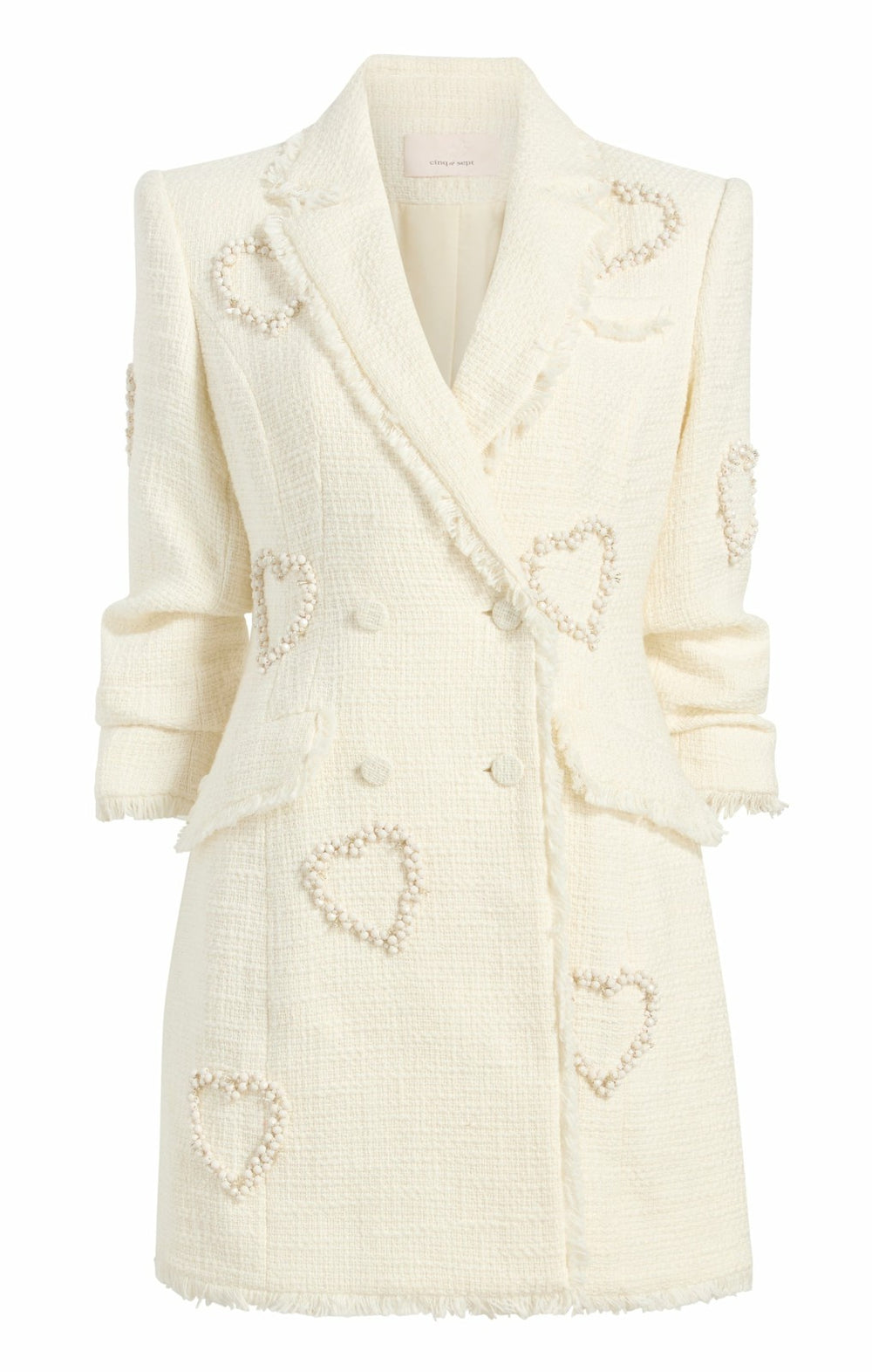 Beaded Heart Joel Dress Gardenia