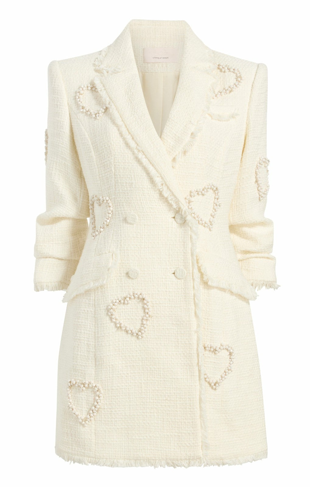 Beaded Heart Joel Dress Gardenia