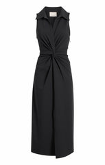Sleeveless Midi Mckenna Dress Black