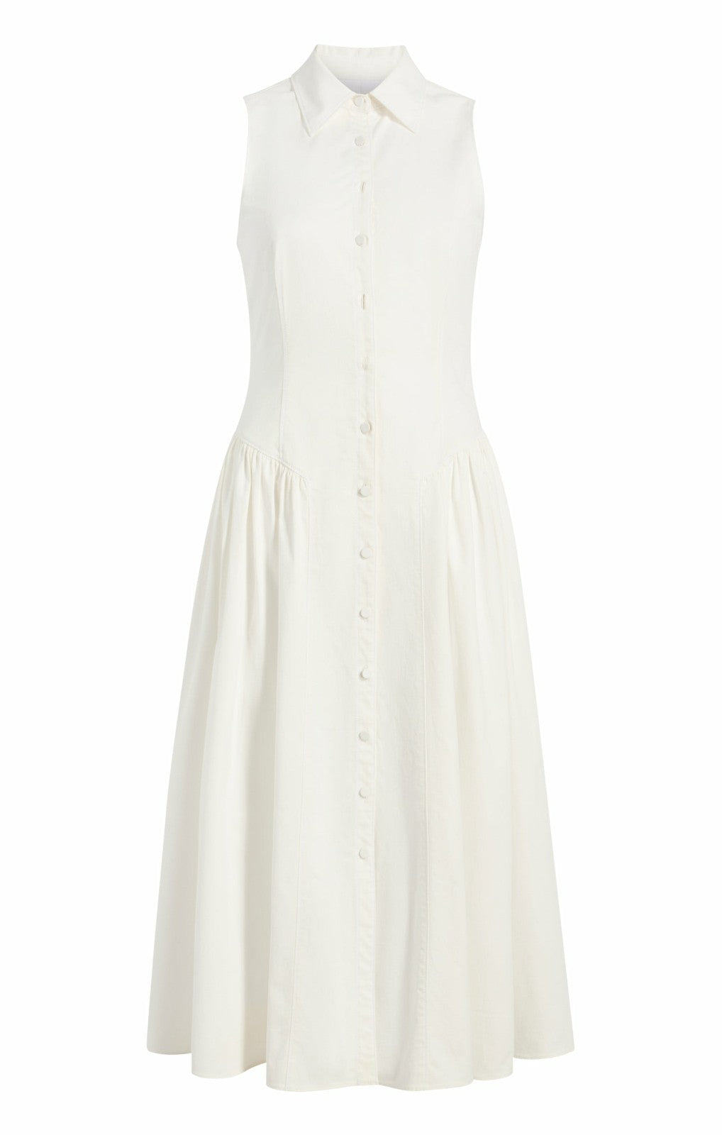 Losey Dress White