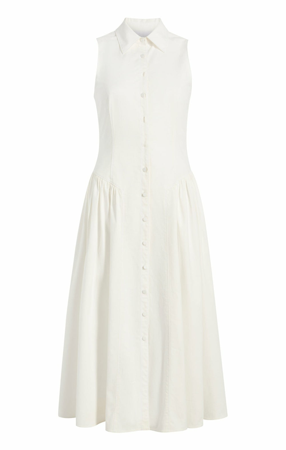 Losey Dress White