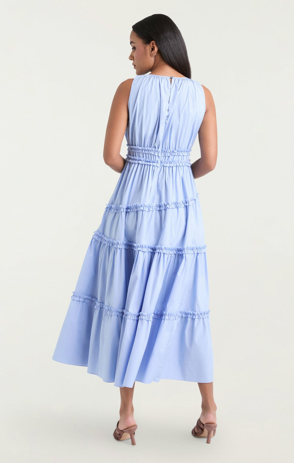 Sirrina Dress Blue Hydrangea