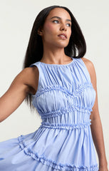 Sirrina Dress Blue Hydrangea