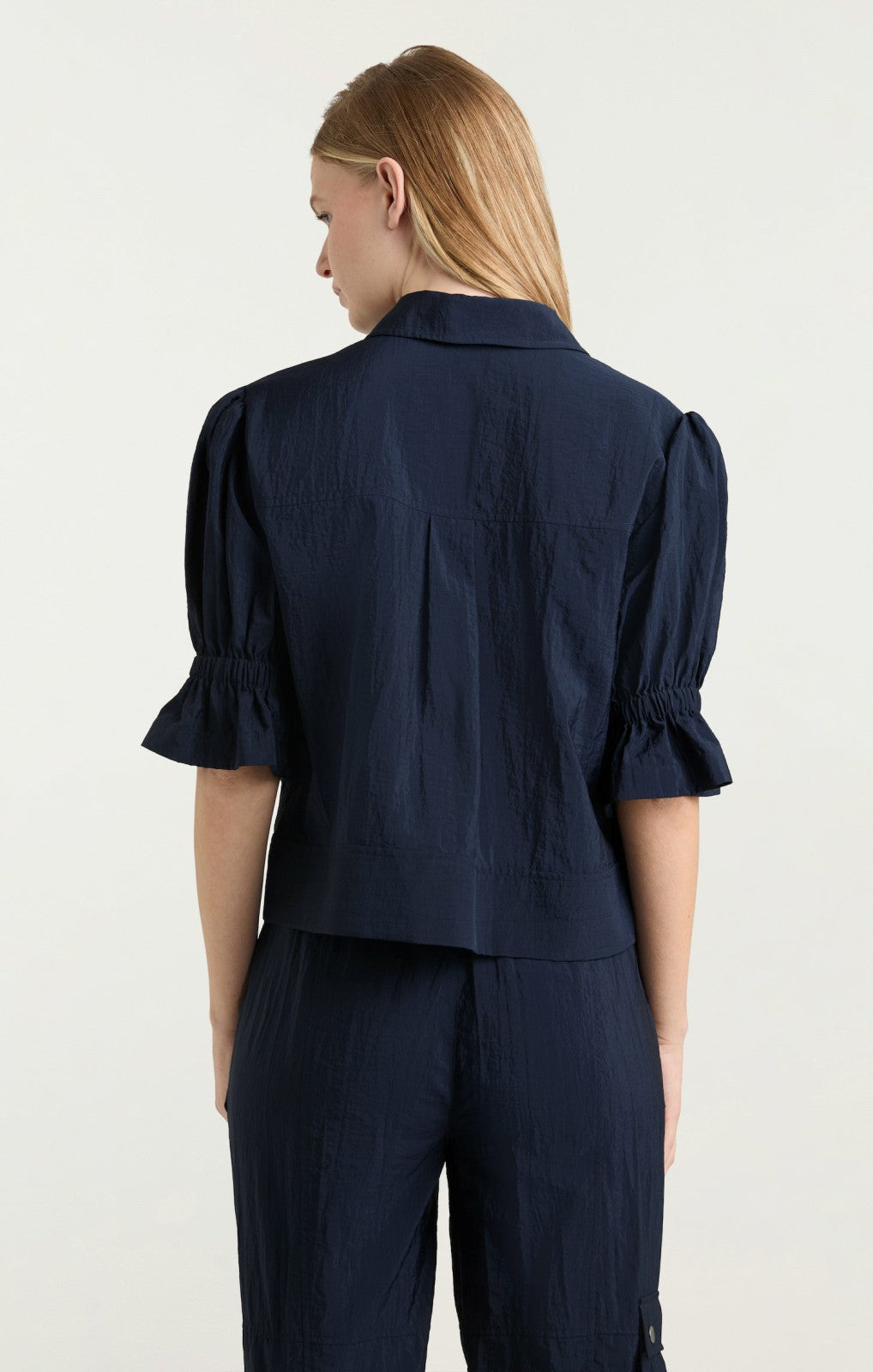 Holly Parachute Jacket Navy