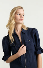 Holly Parachute Jacket Navy