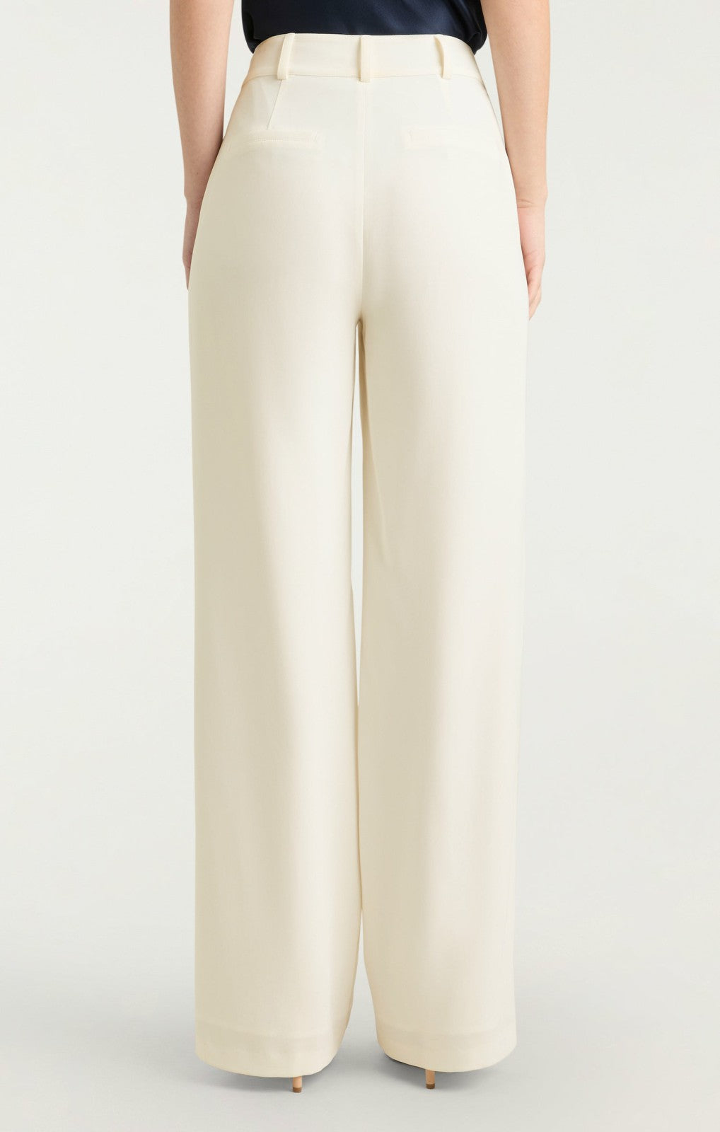 Falling Lilies Zinon Pant Ivory/Navy