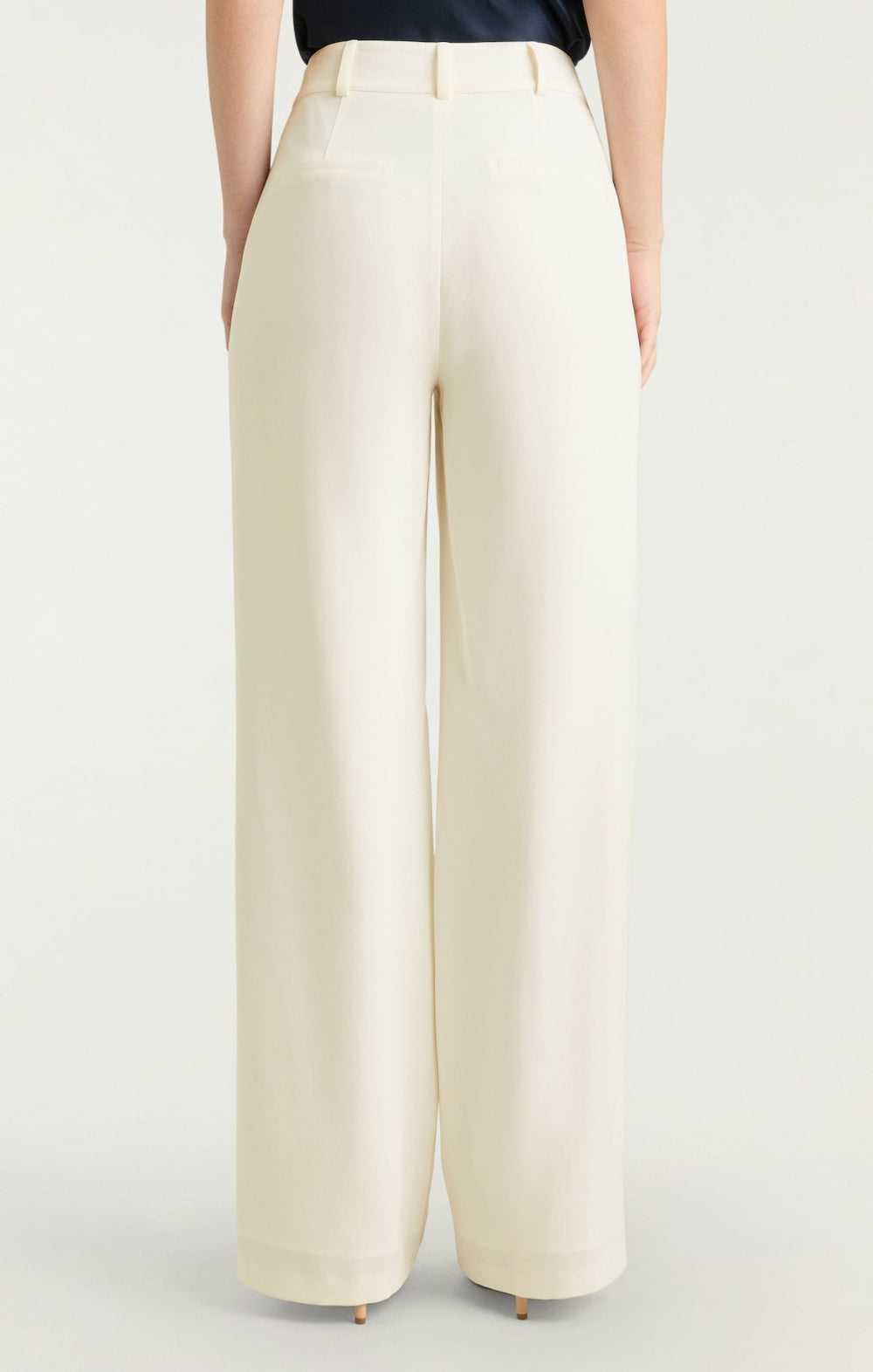 Falling Lilies Zinon Pant Ivory/Navy