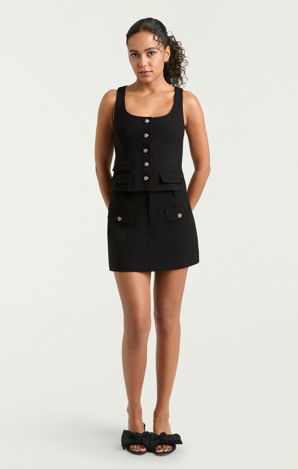 Lovina Skirt Black