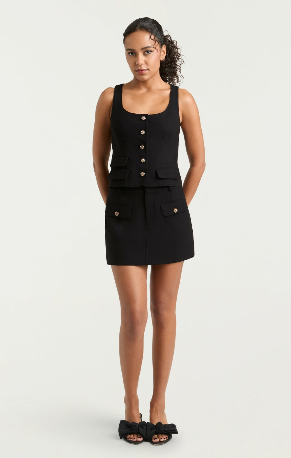 Lovina Skirt Black