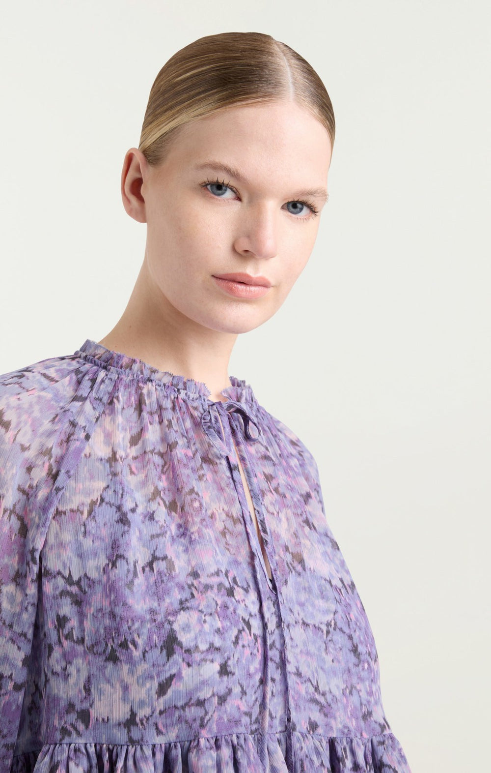 Painted Hydrangea Daiya Top Lilac Wine Multi