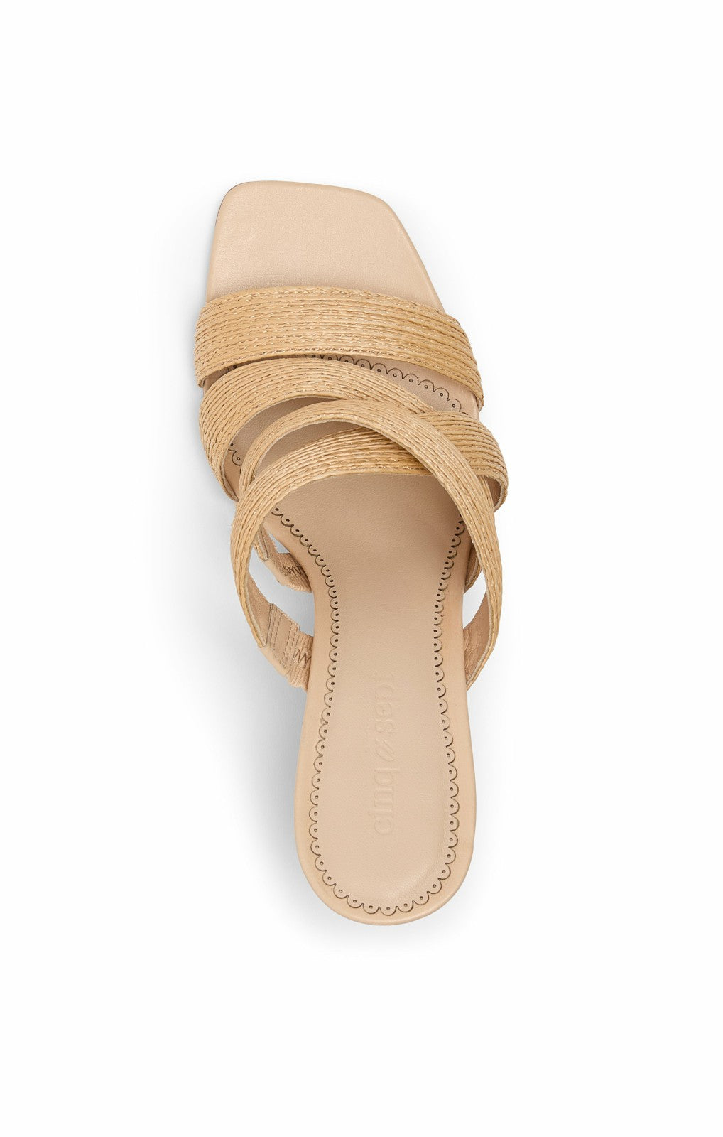 Dina Sandal Natural Raffia