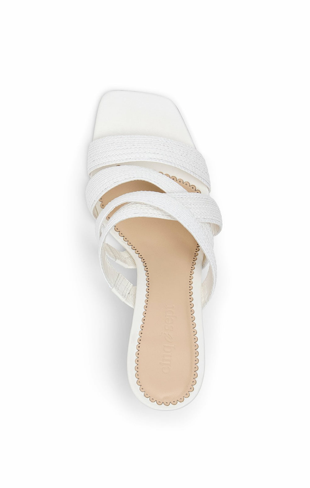 Dina Sandal White