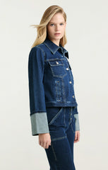 Isaline Jacket Oceane/Ivory
