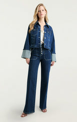 Isaline Jacket Oceane/Ivory