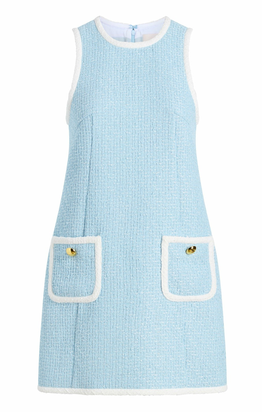 Contrast Auden Dress Whispering Sky /White