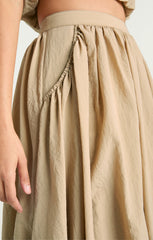 Allinae Skirt Khaki
