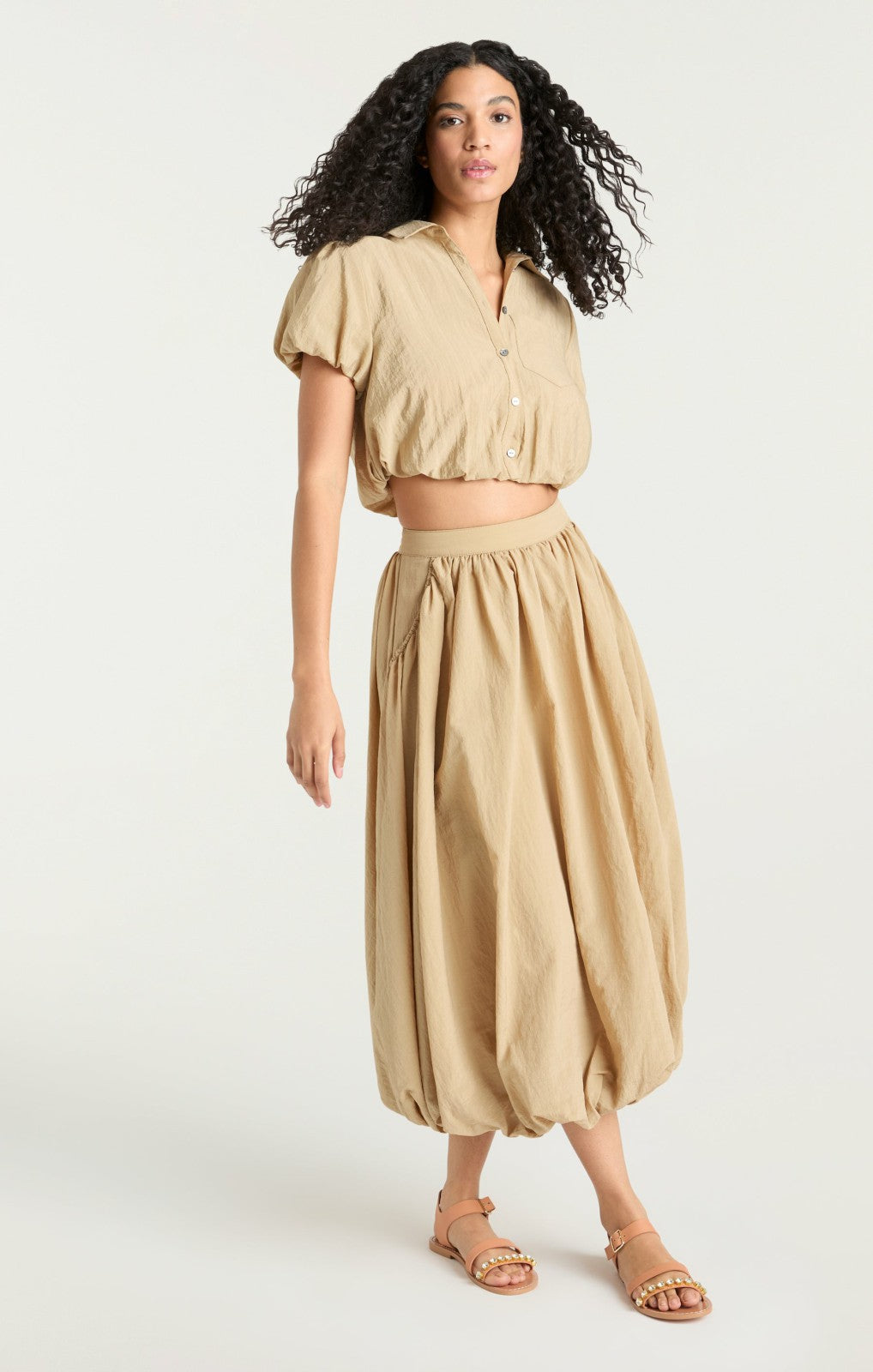 Allinae Top Khaki