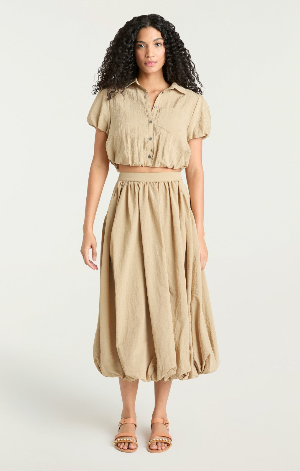 Allinae Top Khaki