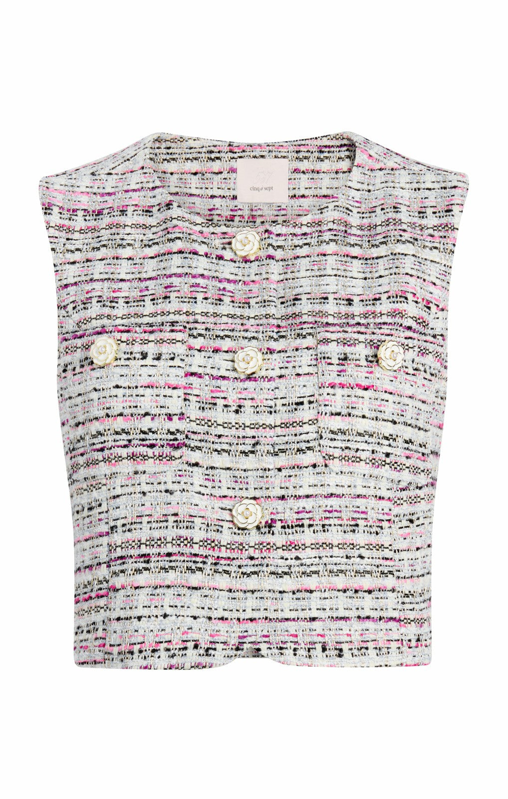 Auden Vest Vibrant Plum Multi