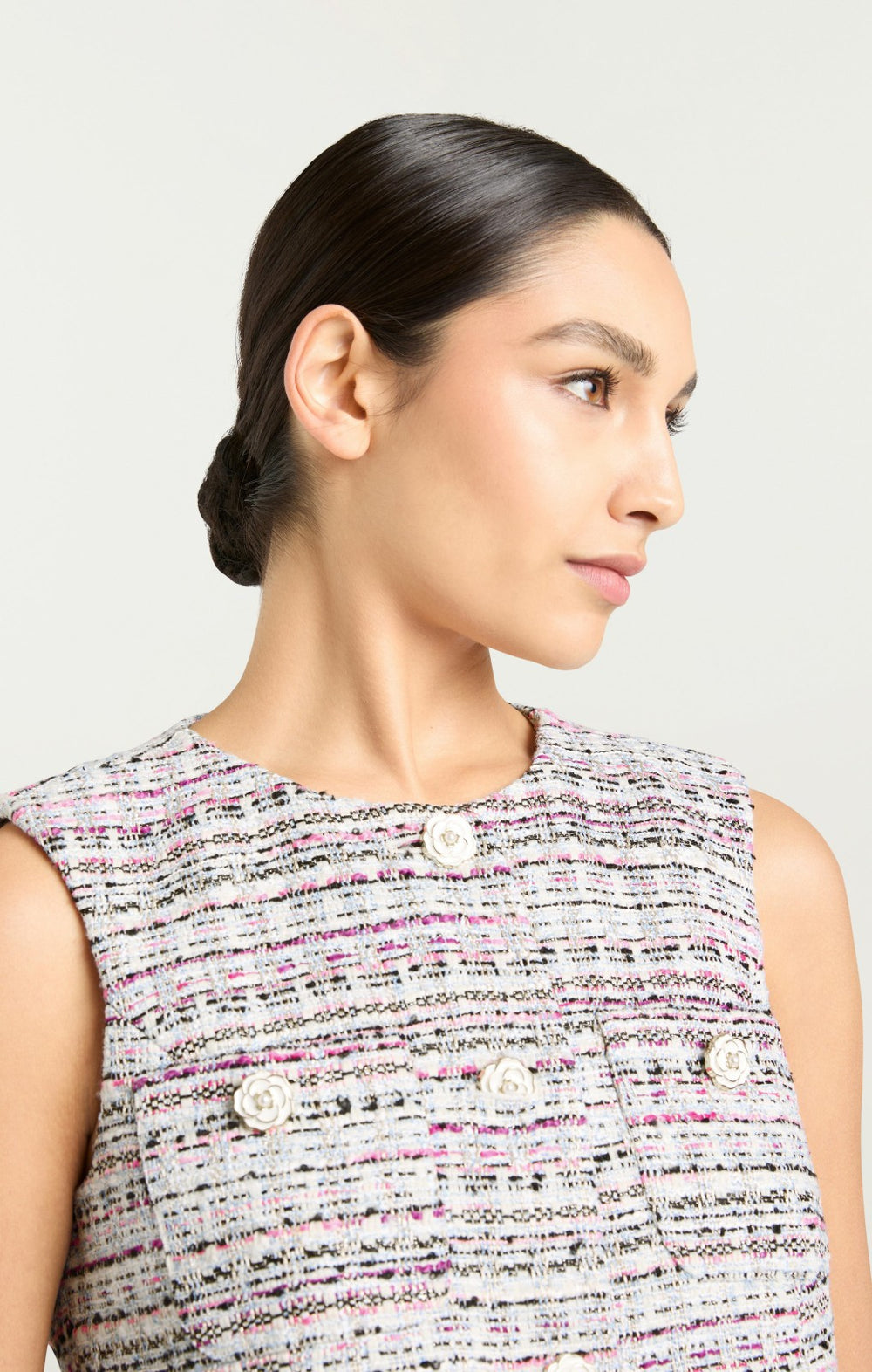 Auden Vest Vibrant Plum Multi