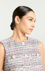 Auden Vest Vibrant Plum Multi