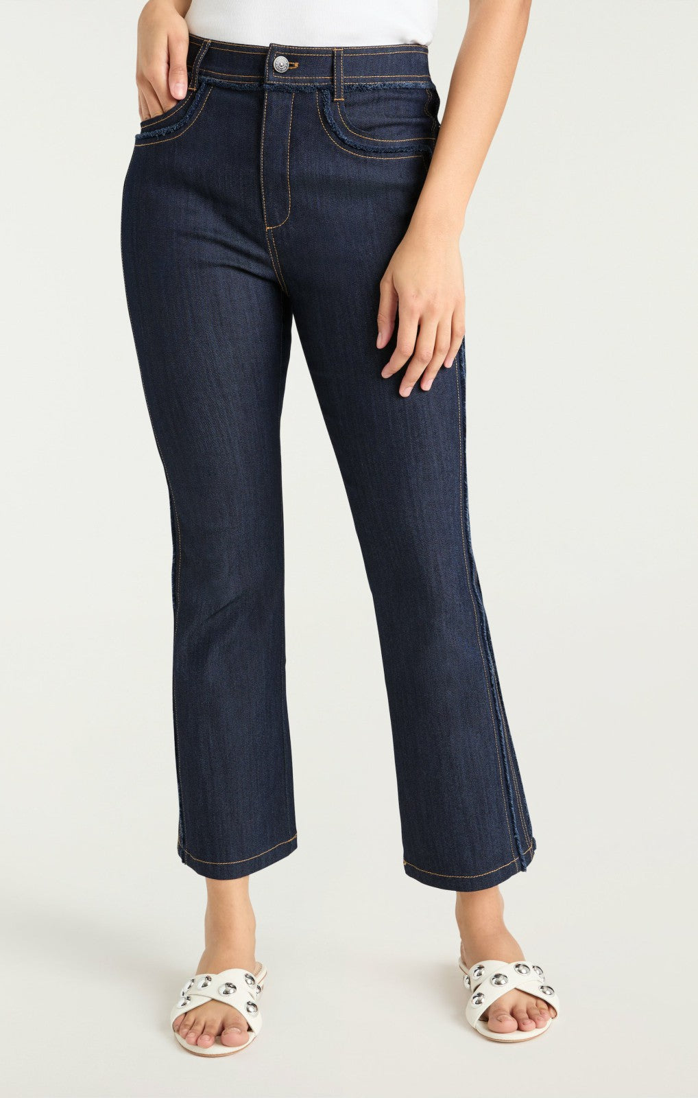 Cropped Sallie Pant Indigo