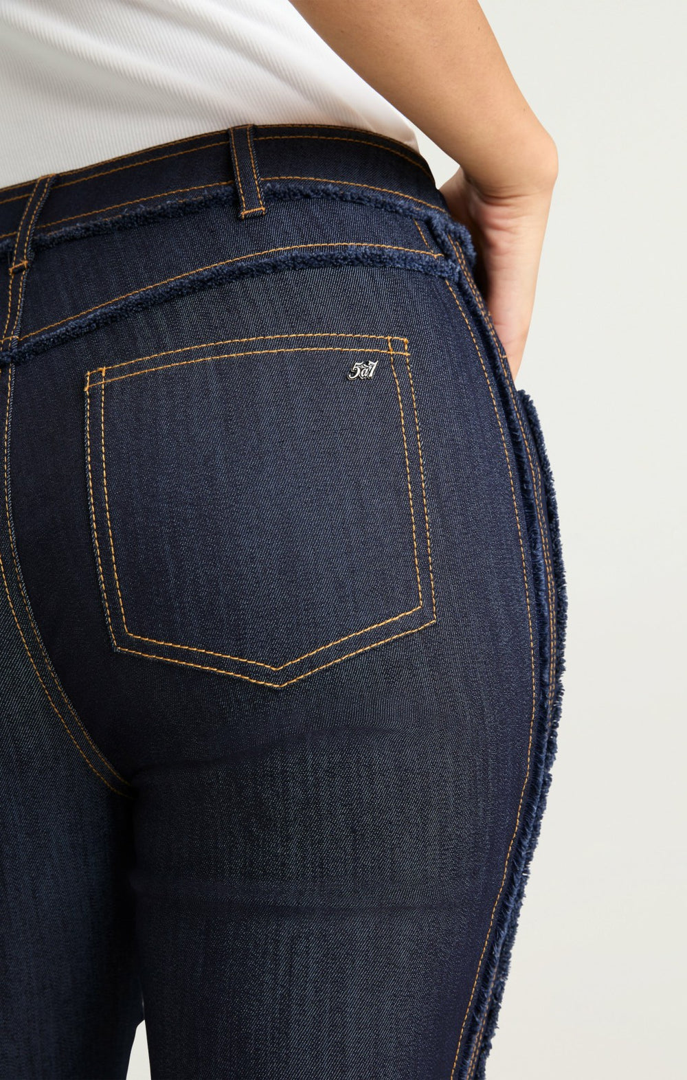 Cropped Sallie Pant Indigo