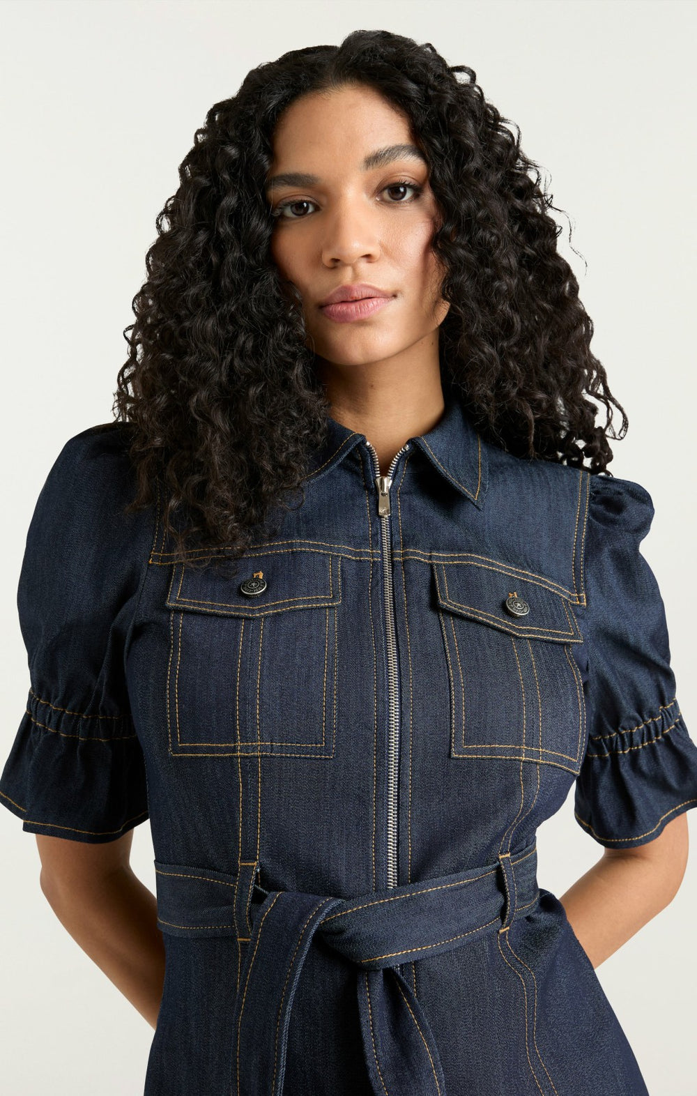 Denim Holly Dress Indigo