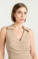 Kilda Dress Khaki