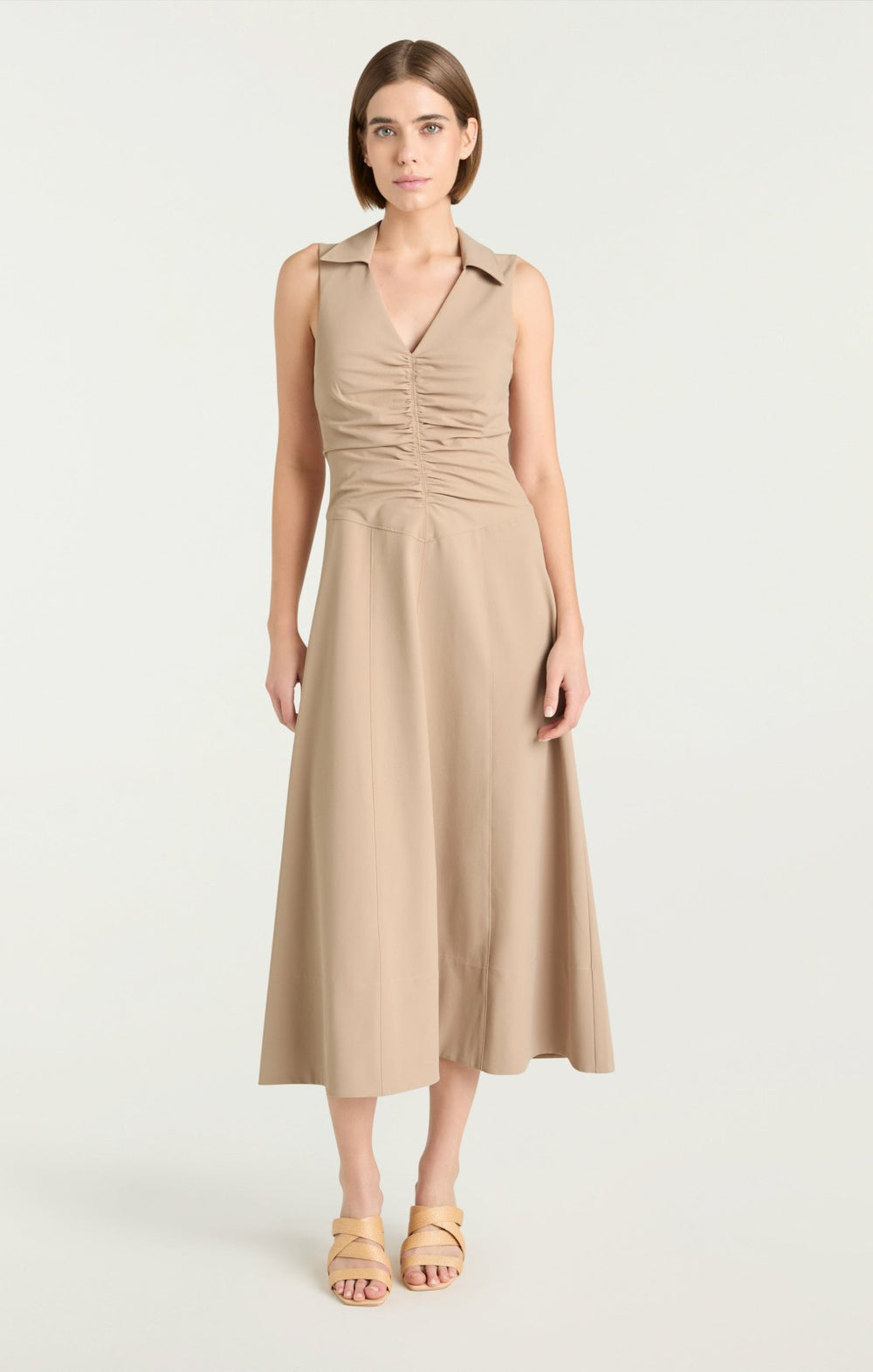 Kilda Dress Khaki