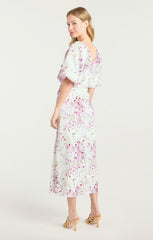 Midsummer Bloom Brenton Dress Ivory Multi