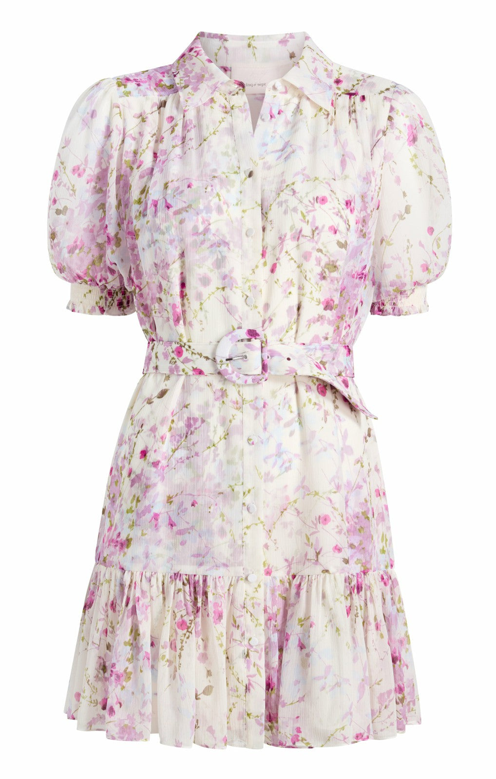Midsummer Bloom Halbini Dress Ivory Multi