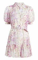 Midsummer Bloom Halbini Dress Ivory Multi